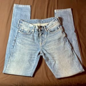 Buck Mason 
Light-Wash Maverick Slim Jeans